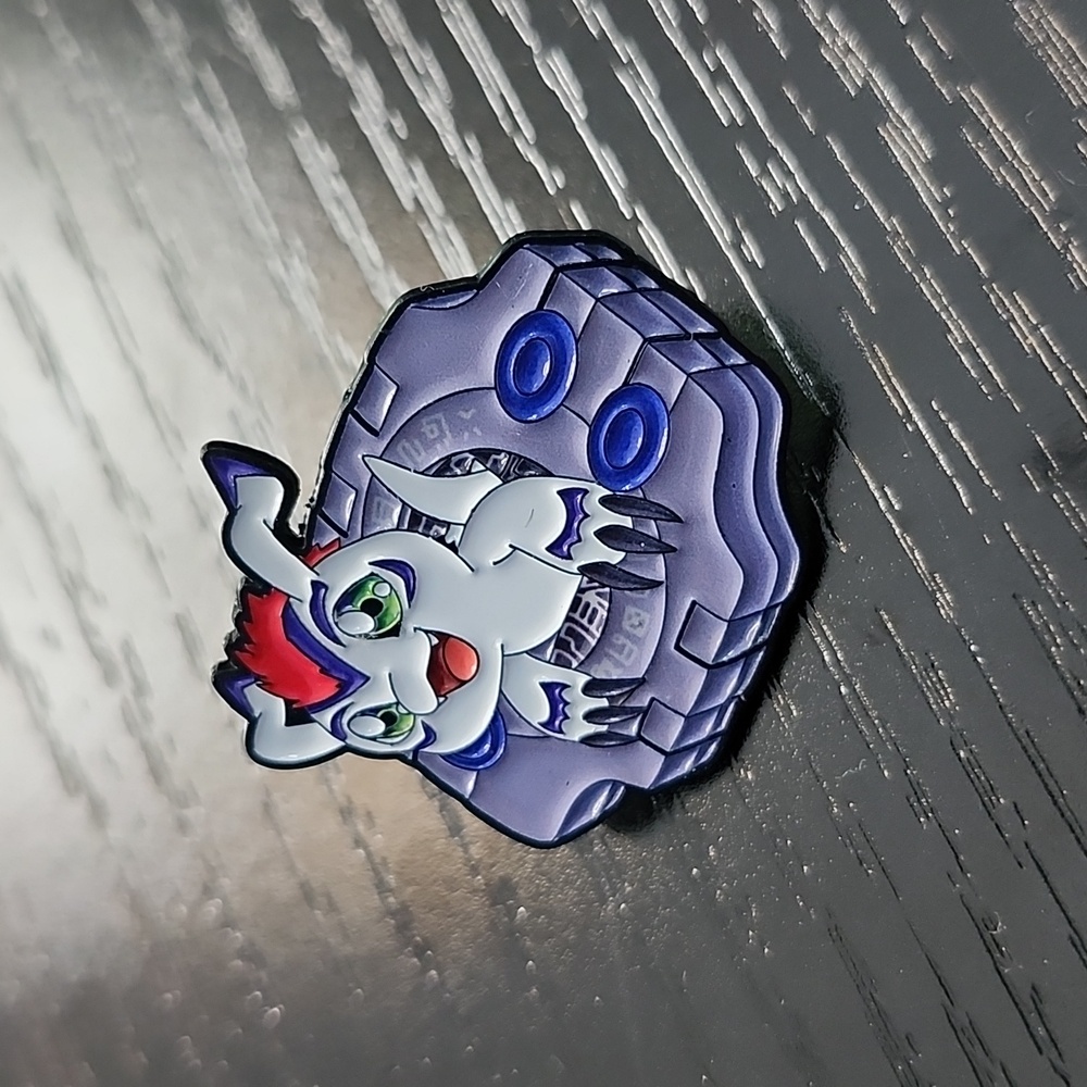 Gomamon Enamel Pin from the Digimon Adventure Series